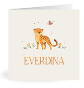 Geboortekaartje naam Everdina u2