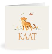 Geboortekaartje naam Kaat u2