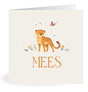 Geboortekaartje naam Mees u2