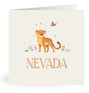 Geboortekaartje naam Nevada u2