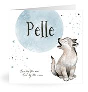 Geboortekaartje naam Pelle j4