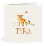 Geboortekaartje naam Tyra u2