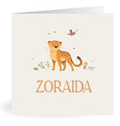 Geboortekaartje naam Zoraida u2